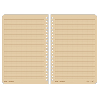Carnet de notes de poche à spirale latérale, Couverture souple, Havane, 64 Pages, 4-5/8" , 7"  OQ411 | Oxymax Inc
