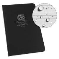 Field-Flex Bound Book, Soft Cover, Black, 128 Pages, 4-5/8" W x 7-1/4" L Oxymax Inc