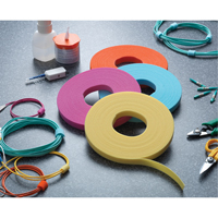 Ruban pour gestion des câbles One-Wrap<sup>MD</sup>, Boucle et crochet, 25 vg x 3/4", Auto-aggripant, Aqua OQ537 | Oxymax Inc