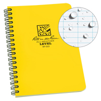 Side-Spiral Notebook, Soft Cover, Yellow, 64 Pages, 4-5/8" W x 7" L OQ546 | Oxymax Inc