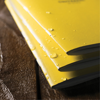 Notebook, Soft Cover, Yellow, 48 Pages, 4-5/8" W x 7" L OQ548 | Oxymax Inc