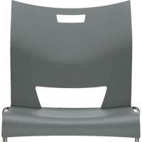 Duet™ Armless Training Chair, Plastic, 33-1/4" High, 350 lbs. Capacity, Grey OQ780 | Oxymax Inc