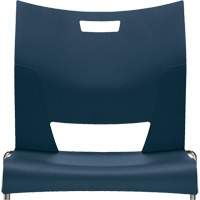Duet™ Armless Training Chair, Plastic, 33-1/4" High, 350 lbs. Capacity, Blue OQ781 | Oxymax Inc