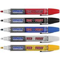 Marqueur de peinture &agrave; pointe en feutre, Liquide, Blanc Oxymax Inc