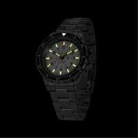 Grande montre automatique de plongée édition arctique GSAR avec bracelet en acier inoxydable, Numérique, À piles, 41 mm, Argent OR475 | Oxymax Inc