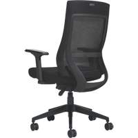 High-Back Weight-Sensing Synchro-Tilter, Mesh, Black Oxymax Inc