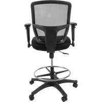 Mesh Work Stool, Mobile, Adjustable Height, 450 lbs. Capacity Oxymax Inc