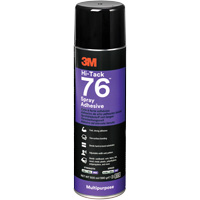 76 High Tack Adhesive, Clear, Aerosol Can Oxymax Inc