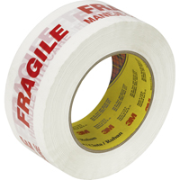 Ruban d'emballage Scotch 3771 avec message, Adh&eacute;sif Thermofusible, 2 mils, 48 mm (1-22/25") x 100 m (328') Oxymax Inc