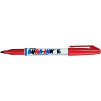 Dura-Ink&reg; Markers - #15, Fine, Red Oxymax Inc