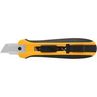 Five-Position Safety Knife, 18 mm, Silver, Rubber Handle Oxymax Inc