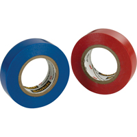Rubans en vinyle pour codage en couleurs 35 Scotch, 12,7 mm (1/2") x 20,1 m (66'), Bleu, 7 mils Oxymax Inc
