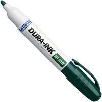 Marqueurs &agrave; essuyage &agrave; sec Dura-Ink, Vert, Pointe Ronde Oxymax Inc