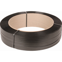 Strapping, Polypropylene, 1/2" W x 7200' L, Black, Machine Grade PC114 | Oxymax Inc