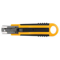 Self-Retracting Knife ATK1000, 18 mm, Carbon Steel, Plastic Handle Oxymax Inc