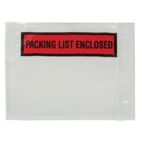 Packing List Envelope, 4-1/2" L x 5-1/2" W, Backloading Style Oxymax Inc