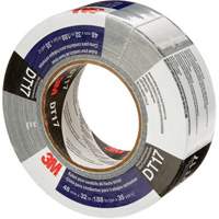 DT17 Super-Duty Duct Tape, 17 mils, Black, 48 mm (2") x 32 m (105') Oxymax Inc