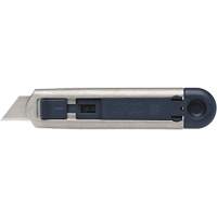 Profi 25 Semi-Automatic Retractable Blade, 19 mm, Stainless Steel, Metal/Metal Detectable Plastic Handle PG232 | Oxymax Inc