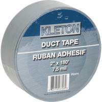 Utility Grade Duct Tape, 7.5 mils, Silver, 50 mm (2") x 55 m (180') Oxymax Inc