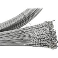 Baling Wire, Galvanized, 13-1/2' L, 13 ga. Oxymax Inc