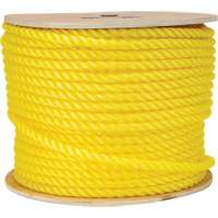 Corde jaune tress&eacute;e 1/2", Polypropyl&egrave;ne, 335' Oxymax Inc