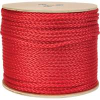 Corde rouge tress&eacute;e, Polypropyl&egrave;ne, 500' Oxymax Inc