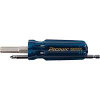 The Mariner Multibit Screwdriver, 6" L, Plastic Handle Oxymax Inc