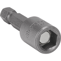 Nutsetter, 5/16" Tip, 1/4" Drive, 1-5/8" L, Magnetic Oxymax Inc