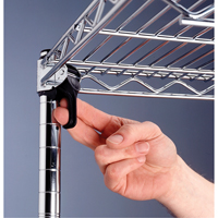 Super Adjustable Super Erecta Shelf&reg;, Add-On Kit, 5 Tiers, 36" W x 86-5/8" H x 24" D Oxymax Inc