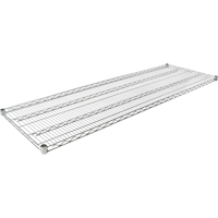 Wire Shelf for Heavy-Duty Chromate Wire Shelving, 60" W x 24" D, 600 lbs. Capacity Oxymax Inc