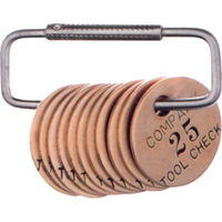 Anneaux fendus pour &eacute;tiquettes, 3", Acier Oxymax Inc