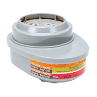 Advantage&reg; Respirator Cartridges, Gas/Vapour Cartridge, Mercury Vapour/Chlorine Gas/P100 Filter Oxymax Inc