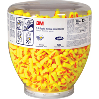 E-A-Rsoft Yellow Neons Earplugs, Bulk - Canister Oxymax Inc