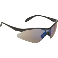 JS410 Safety Glasses, Blue/Mirror Lens, Anti-Fog/Anti-Scratch Coating, CSA Z94.3 SAI983 | Oxymax Inc