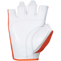 Gants Vibrastop demi-doigts antivibrations, Taille Moyen, Paume Ch&egrave;vre Oxymax Inc