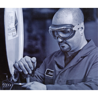 Uvex&reg; Flex Seal Safety Goggles, 3.0 Lens, Anti-Fog, Indirect Vent Oxymax Inc
