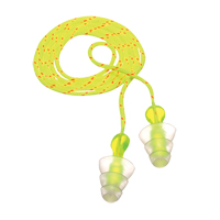 Bouchons d'oreilles r&eacute;utilisables &agrave; trois brides E-A-R, Avec cordon, Vrac - Sac en poly, 26 dB NRR, Taille unique Oxymax Inc