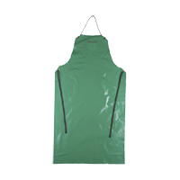 A43 48 Tablier ignifug&eacute; CA-43, Polyester/PVC, 29" lo x 48" la, Vert Oxymax Inc