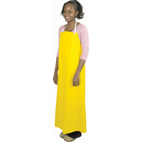 Lightweight Aprons, Polyurethane, 48" L x 35" W, Yellow Oxymax Inc