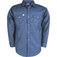 Chemises de travail, Hommes, Petit, Bleu marine Oxymax Inc