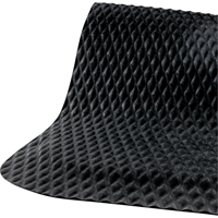 Tapis Hog Heaven no 421, Losange, 3-3/4' x 5-3/4' x 5/8", Noir, Nitrile Oxymax Inc