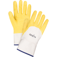 Coated Crinkle Finish Gloves, 10/X-Large, Rubber Latex Coating, Cotton Shell Oxymax Inc