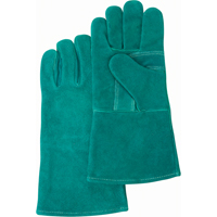 Premium Welder's Gloves, Split Cowhide, Size Large Oxymax Inc