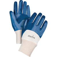 Medium-Weight Interlock Lined Gloves, 10/X-Large, Nitrile Coating, Cotton Shell Oxymax Inc
