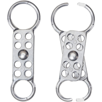 Safety Lockout Hasps, Silver Oxymax Inc