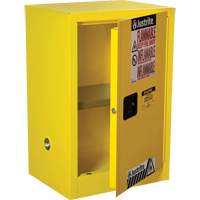 Armoire de s&eacute;curit&eacute; compacte pour produits inflammables EX Sure-Grip, 12 gal., 1 Porte(s), 23,25" La x 35" h x 18" p Oxymax Inc