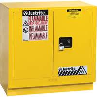 Armoire de s&eacute;curit&eacute; pour dessous de comptoir pour produits inflammables EX Sure-Grip, 22 gal., 2 Porte(s), 35" La x 35" h x 22" p Oxymax Inc