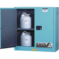 ChemCor&reg; Lined Acid/Corrosive Storage Cabinets, 30 gal., 43" x 44" x 18" Oxymax Inc