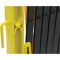 Barri&egrave;re Xpandit, 36" h x 11,5' lo, Noir/Jaune Oxymax Inc
