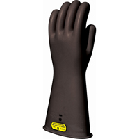 Gants isolants en caoutchouc naturel noir, ASTM classe 2, Taille 8, 16" lo Oxymax Inc